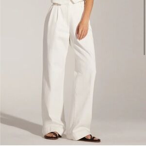 Favorite Daughter Wide-Leg White Pants